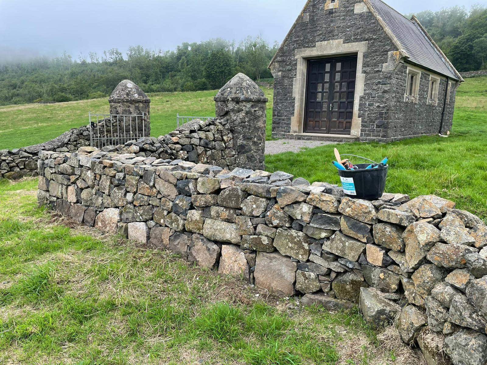 SOLD OUT** Glenarm Castle - Dry Stone Walling & Lime Pointing - UAH